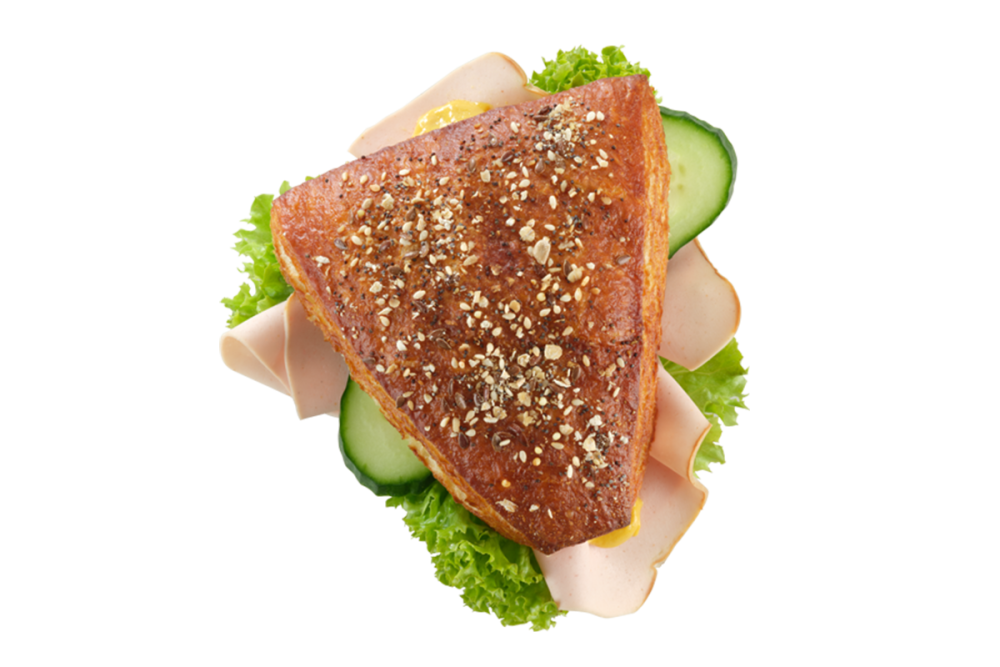 Laugenecke Fleischkäse