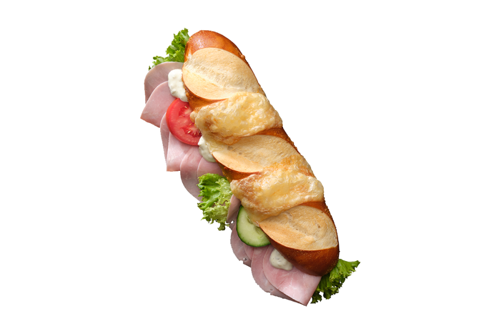 Baguette Schinken