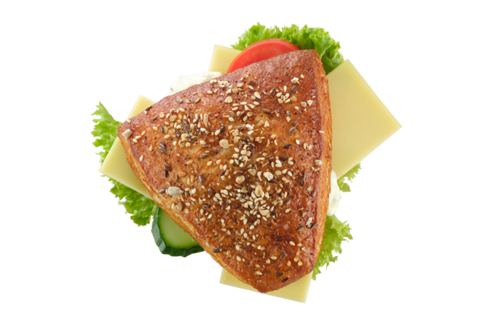 Pretzel Triangle Gruyere