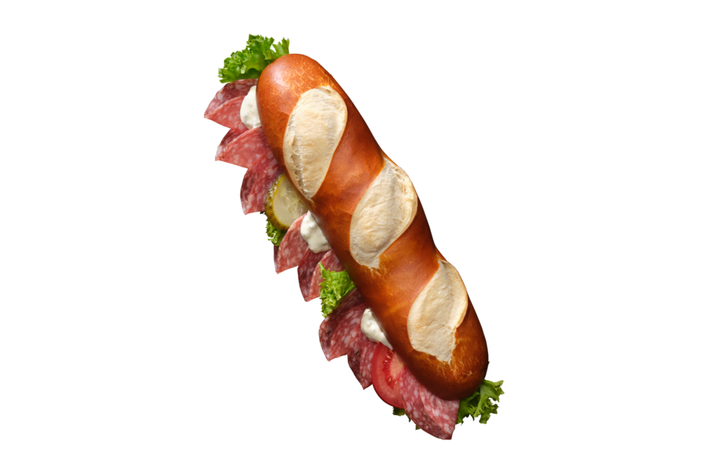 Baguette salami