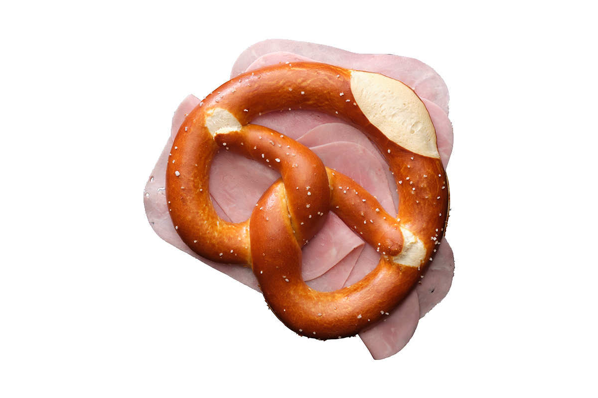 Ham pretzel